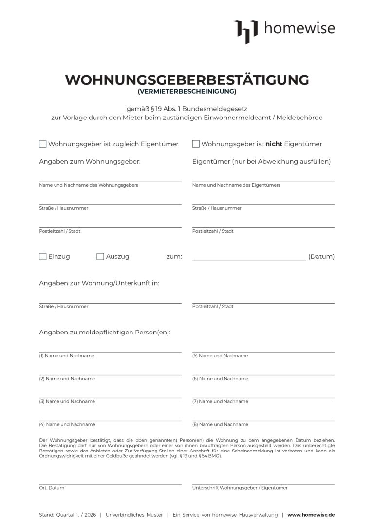 Wohnungsgeberbest tigung Muster Vorlage Zum Download Homewise wohnungsgeberbest-tigung-muster-vorlage-zum-download-homewise